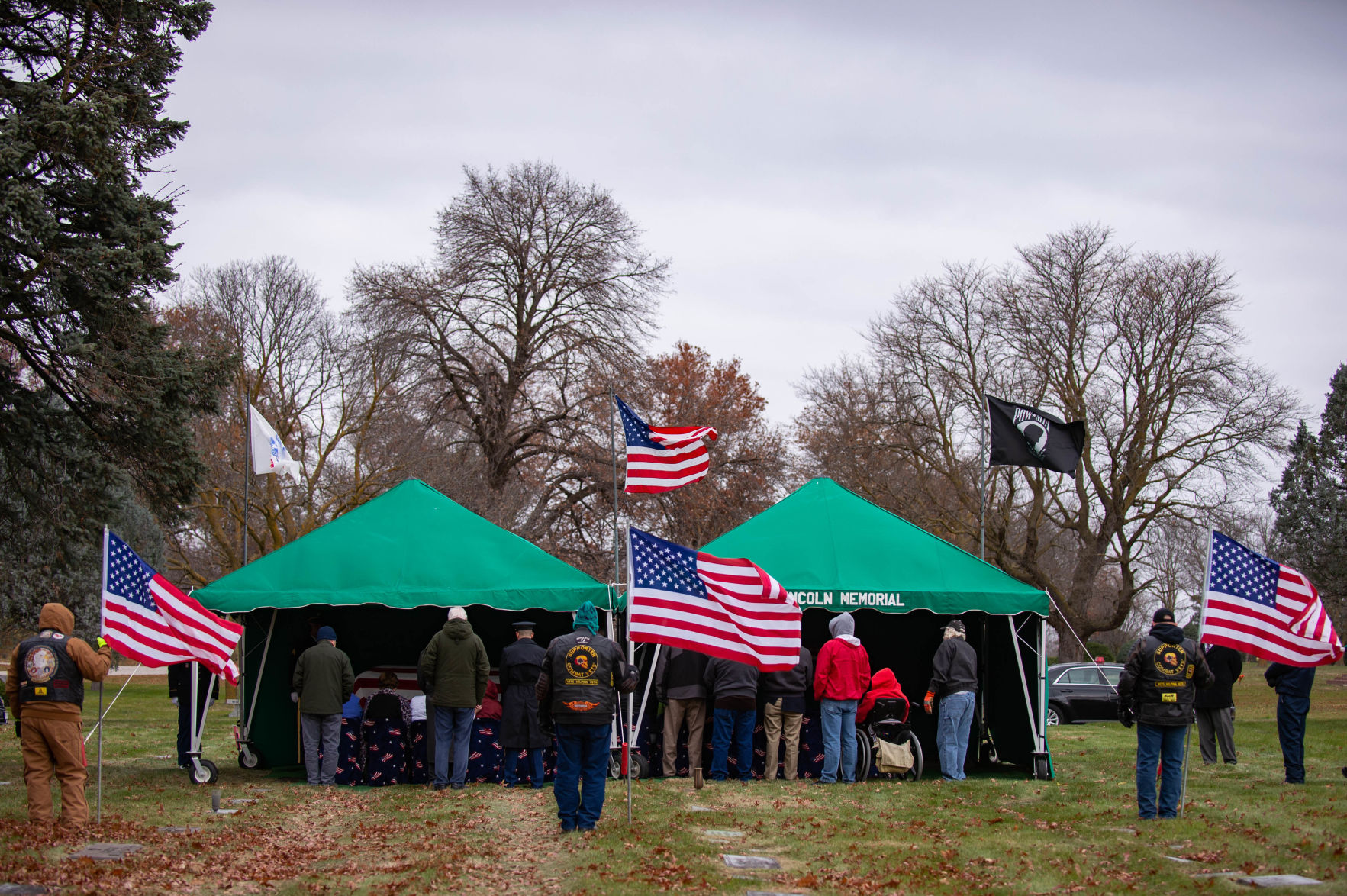 Sgt. Eugene G. McBride burial, 11.12.18